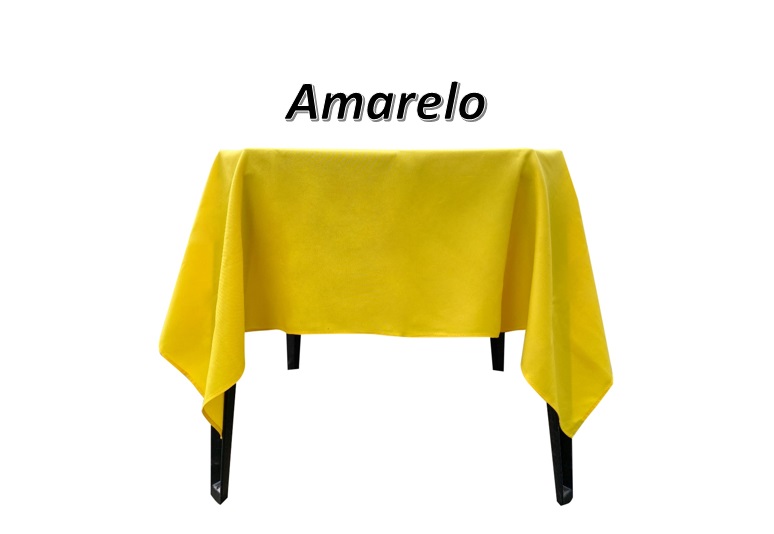 Forros de Mesa Amarelo