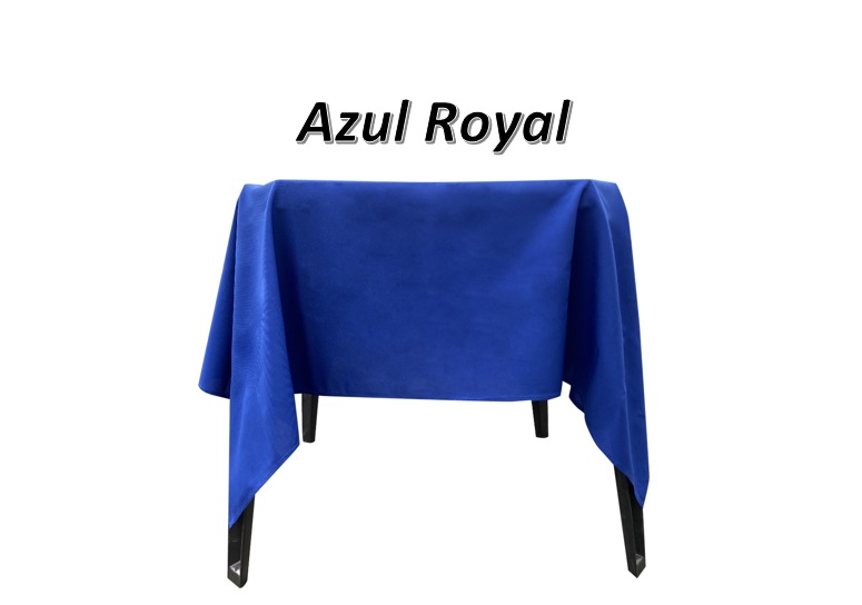 Forros de Mesa Azul Royal