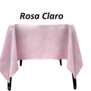 Forros de Mesa Rosa Claro