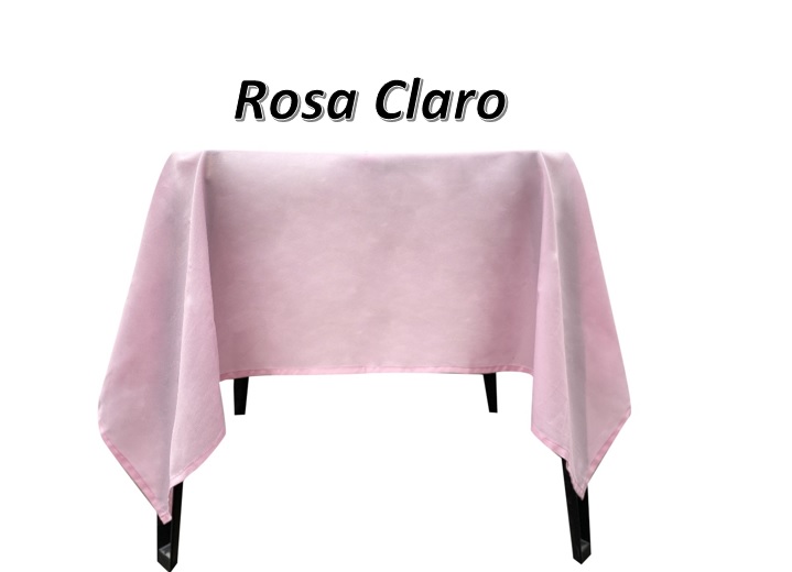 Forros de Mesa Rosa Claro