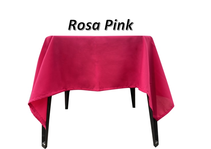 Forros de Mesa Rosa Pink
