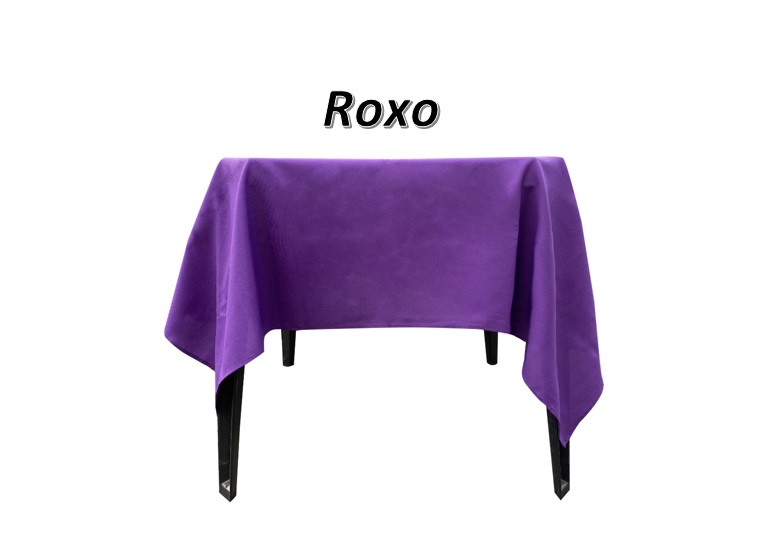Forros de Mesa Roxo