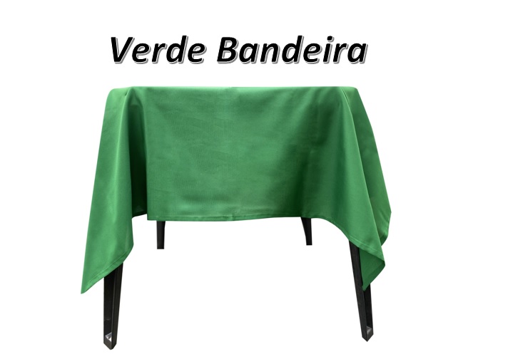 Forros de Mesa Verde Bandeira