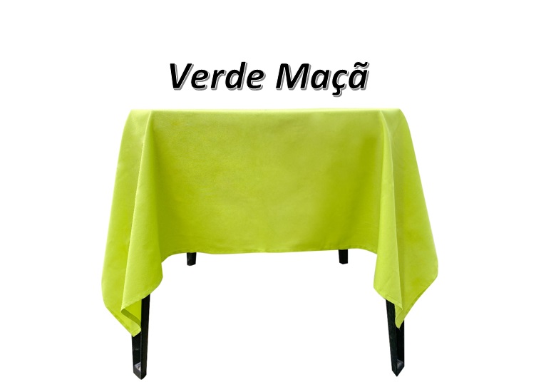 Forros de Mesa Verde Maçã