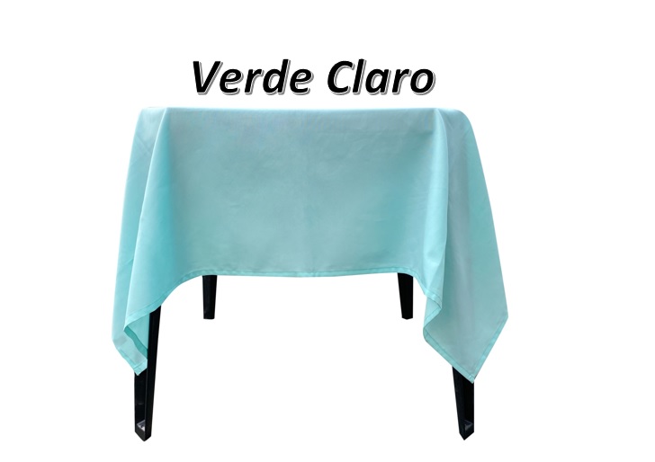 Forros de Mesa Verde Claro