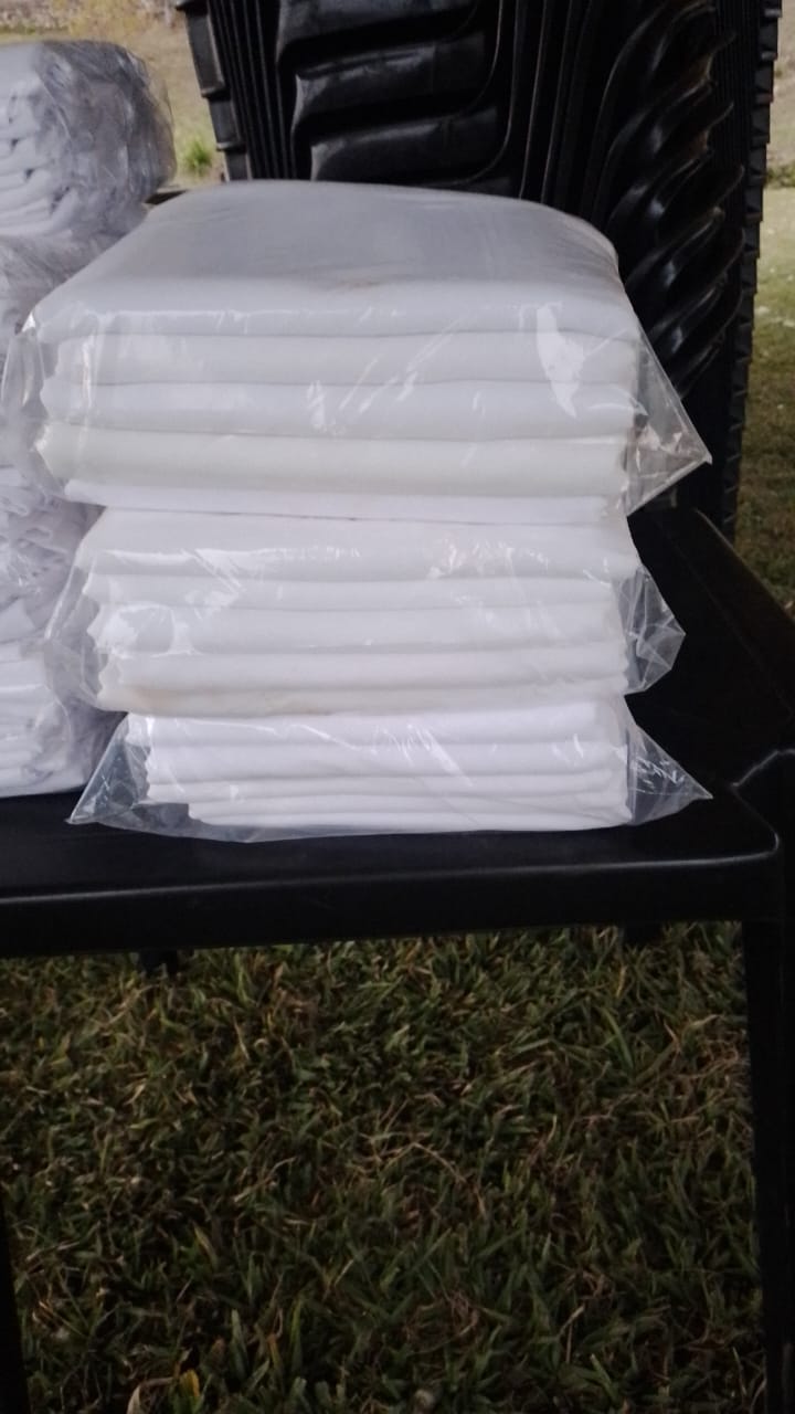 Forros de Mesa Branco - Imagem 6
