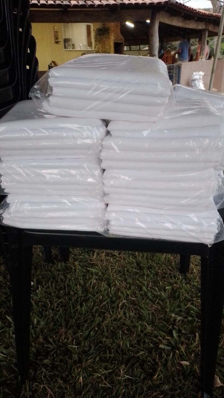 Forros de Mesa Branco - Imagem 7