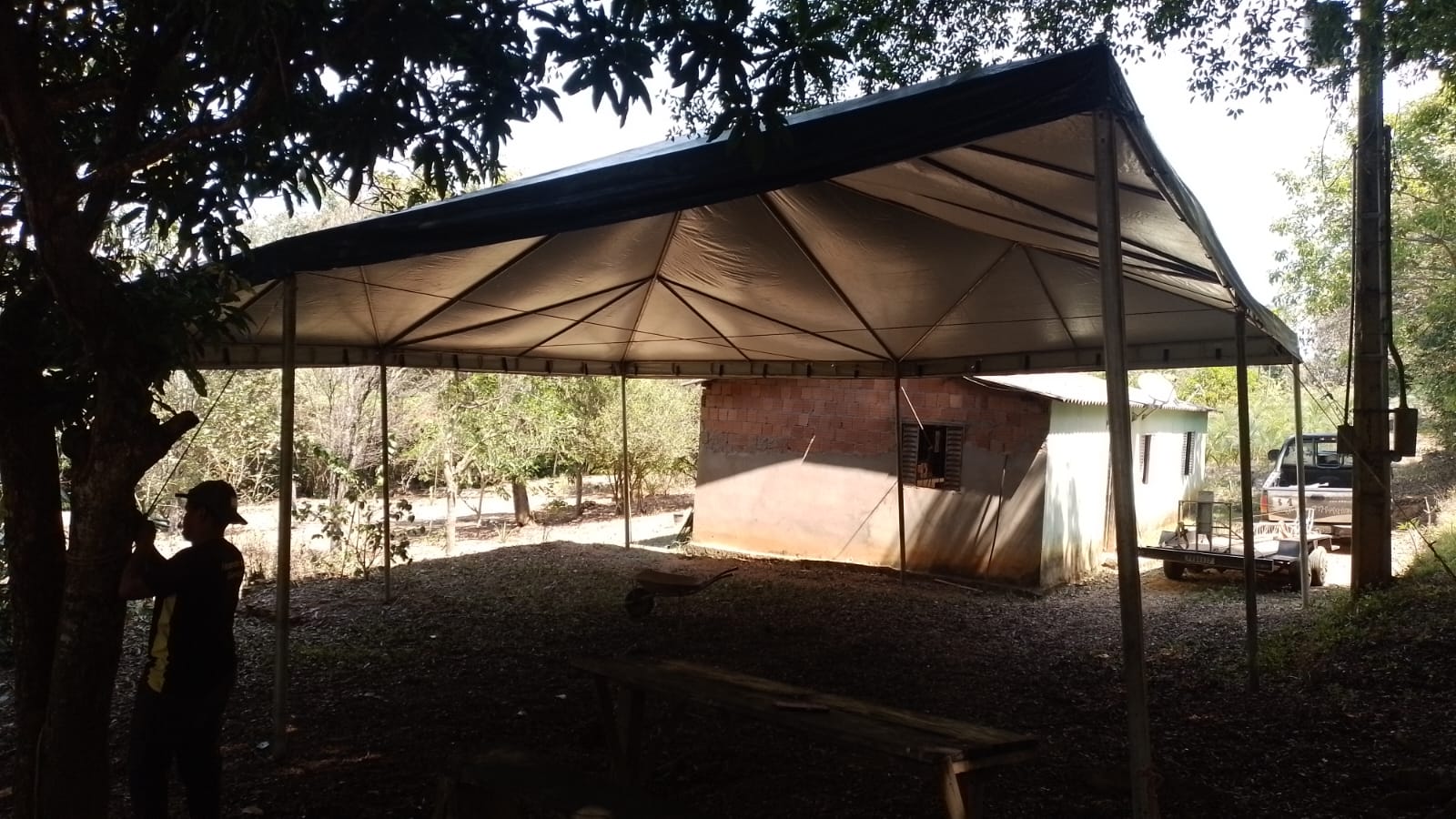 Tenda Piramidal 10x10 metros - Imagem 4